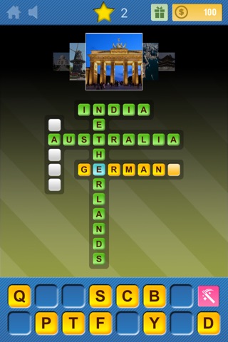 Crosswords & Pics - Country Edition screenshot 2