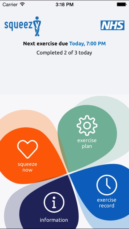 Squeezy for Men - the NHS Physiotherapy App for Pelvic Floor Muscle Exercises