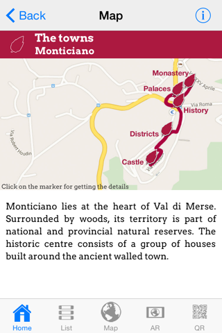 Monticiano screenshot 2