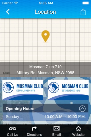 Mosman Club screenshot 3