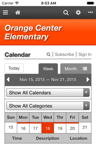 Orange Center School District screenshot 2