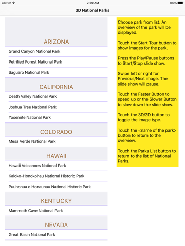3D National Parks screenshot 3