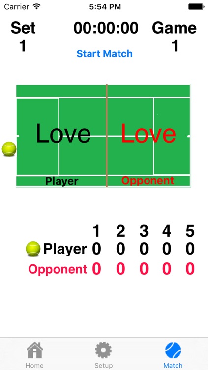 Tennis Score Addict - Keep Score And Hear The Score Without Picking Up Your Device!