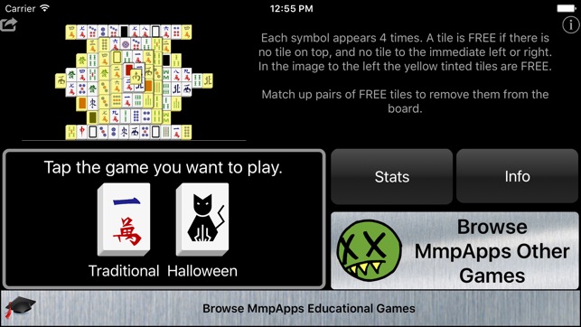 Mahjong Halloween - A Tile Matching Game