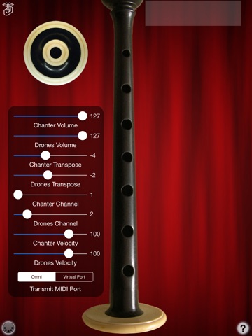 MIDI Bagpipes Chanter screenshot 3