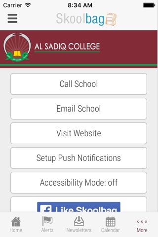 Al Sadiq College - Skoolbag screenshot 4