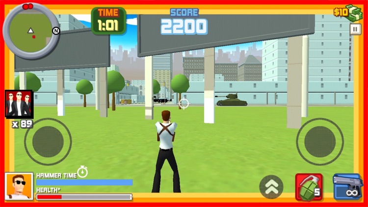 Gangster City Shooting - Sniper War 3D screenshot-3