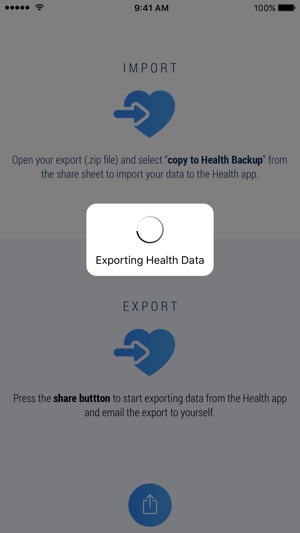 Health Backup - Export & Import Health Data(圖2)-速報App