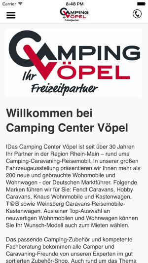 Camping Center Vöpel GmbH(圖1)-速報App