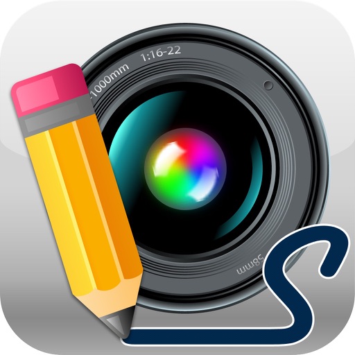 Snap Camera! - Write notes on your pictures the easy way. iOS App