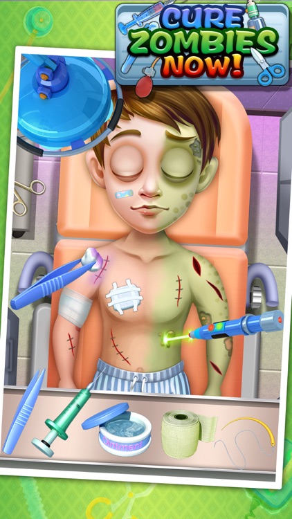 Cure Zombies Now - Zombie's Surgery