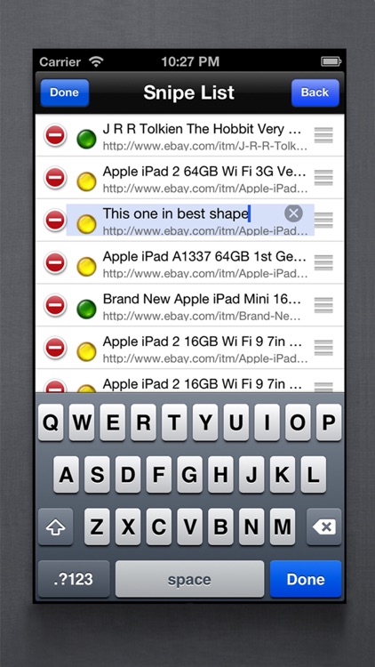 Auction Buyer Bidding Snipe timer for eBay sniping screenshot-4
