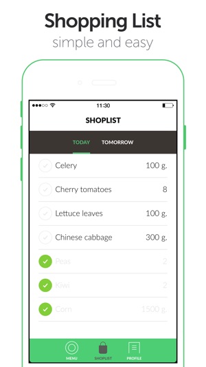 PEP: Vegetarian recipes — menu for the day(圖3)-速報App