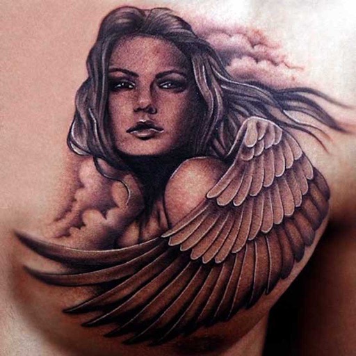 Best Angel Tattoos by bekir resit kuccuk