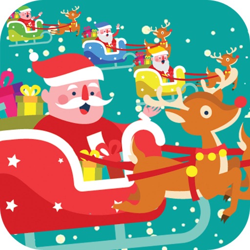 Reindeer Fun Race - An Amazing Adventure of Santa Claus