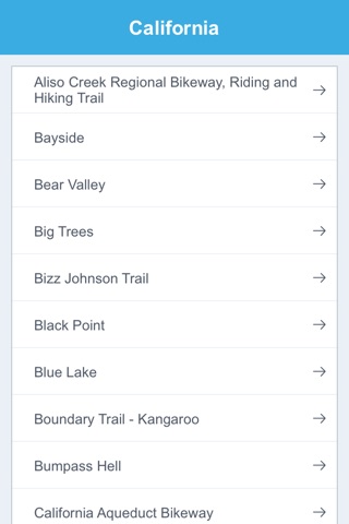 California Recreation Trails screenshot 2
