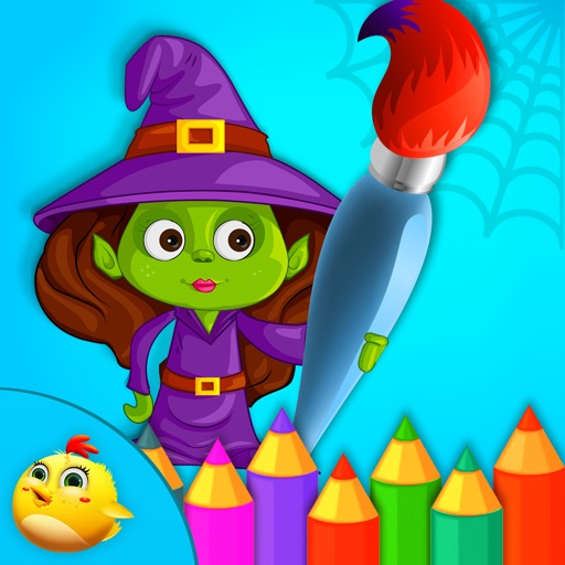 Halloween Doodle Coloring iOS App