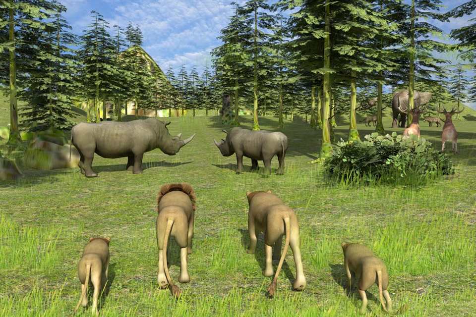 Forest Wild Life Simulator 3D screenshot 3
