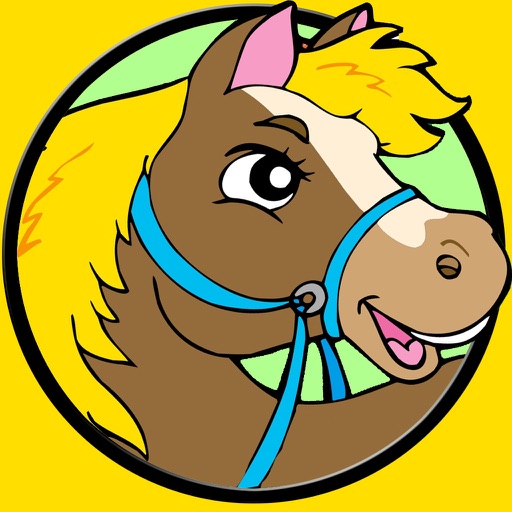 kids horses lovers - free icon