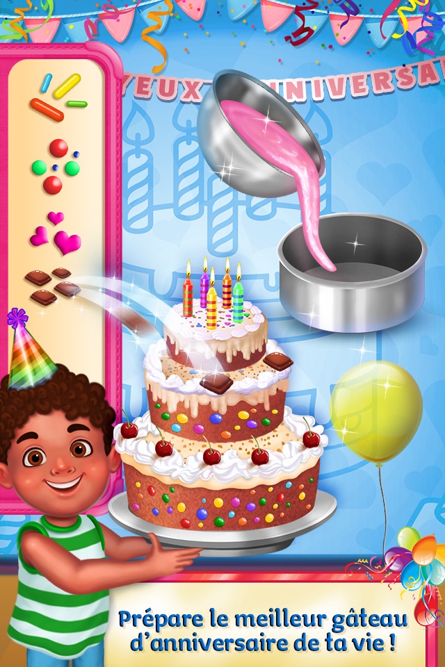 Yummy Birthday - Party Food Maker screenshot 2