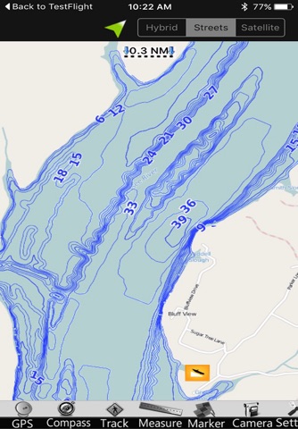 Chickamauga GPS Fishing Charts screenshot 4
