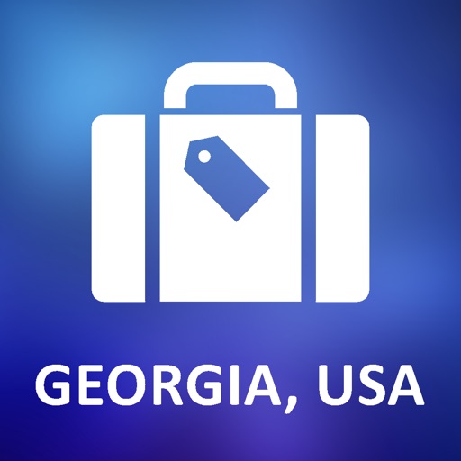 Georgia, USA Offline Vector Map icon