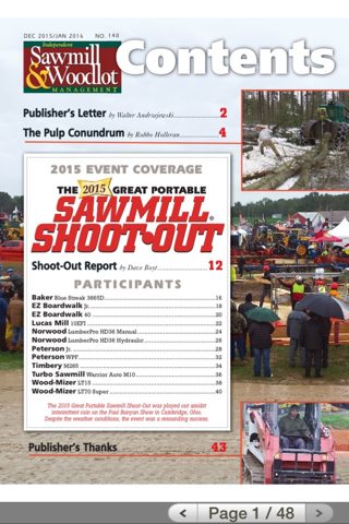 Sawmill & Woodlot Magazine screenshot 3