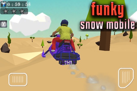 Funky Snow Mobile screenshot 4