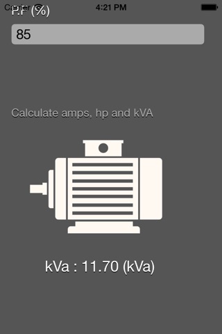 Electrical Motor Calculator screenshot 4