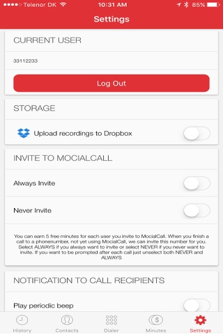 MocialCall screenshot 4