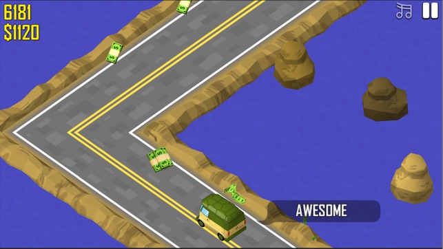 Pixel Van - Blocky Road Getaway(圖2)-速報App