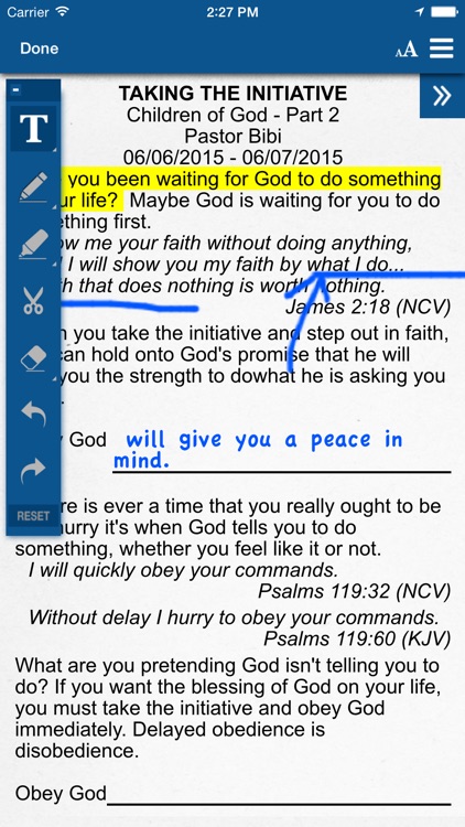 Sermon Note App screenshot-3