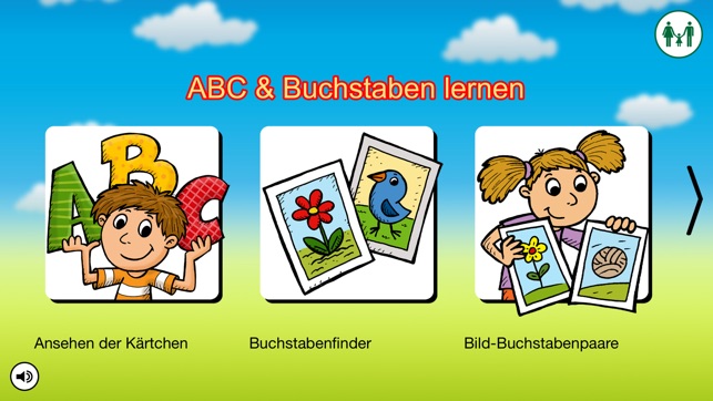 ABC & Buchstaben lernen - Das deutsche Alphabet für Kinder.(圖1)-速報App