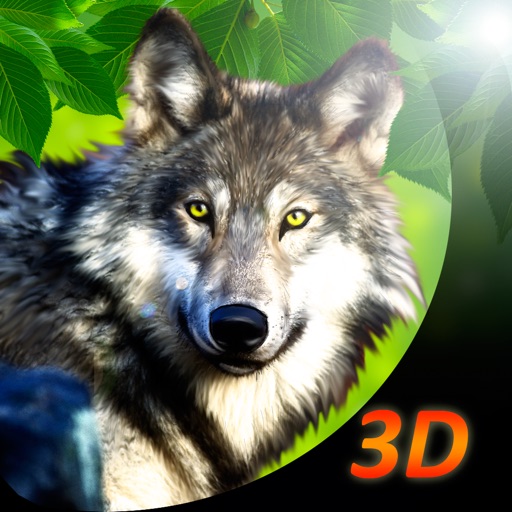 Wild Wolf Survival Simulator 3D Full icon