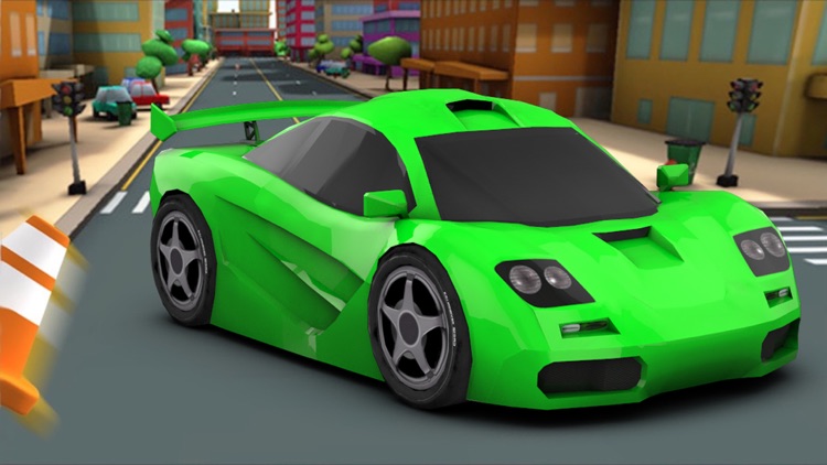 3D Street Race Extreme Car Traffic Highway Road Racer Free Game