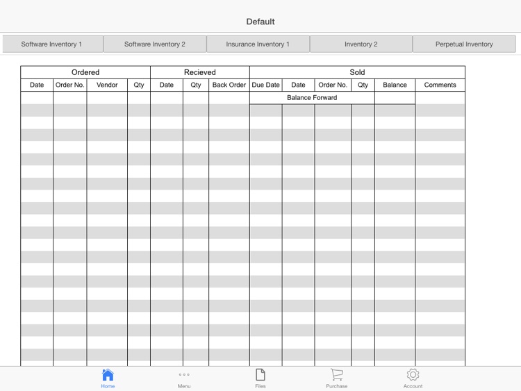 Inventory Log screenshot-4