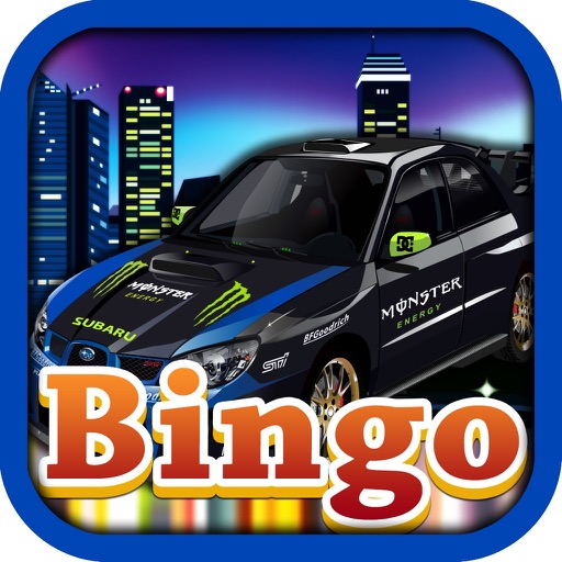 Crazy Cars Rush Bingo Fast Lane and Casino Racing Games