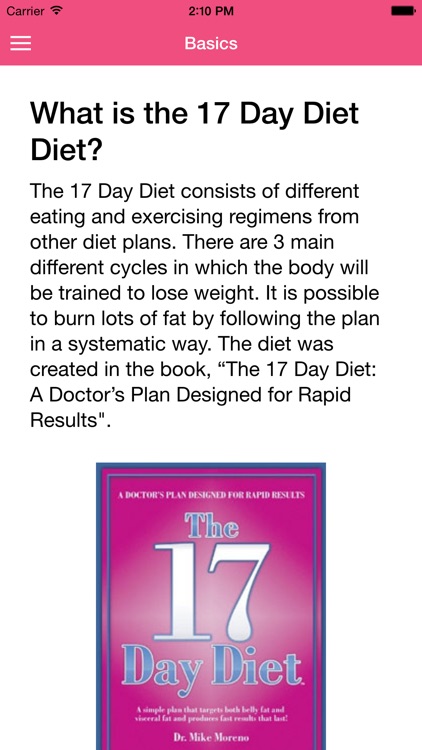 17 Day Diet Guide