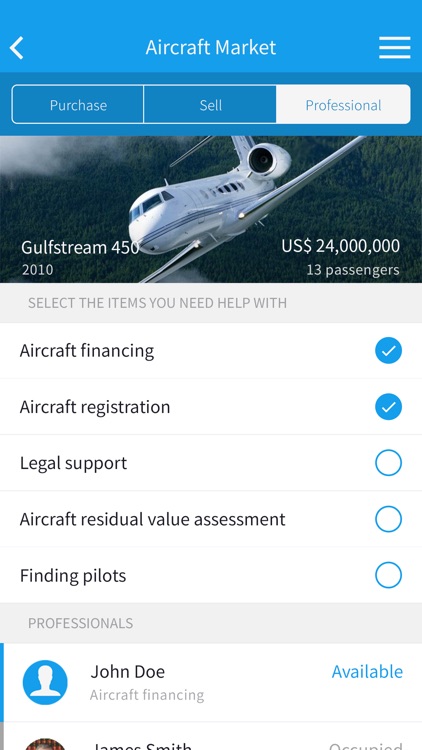 Cloud Wings - Jet Charter, Helicopter Charter, Empty Legs, Aircraft Market screenshot-4