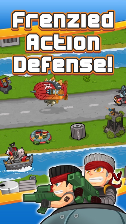 SuperHero Iron War TD Defense – Defence Games Free screenshot-4