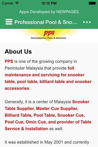 Pooltable.com.my screenshot 3