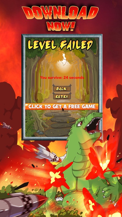Mighty Godzilla Monster: Escape the Warlord Shooters Pro