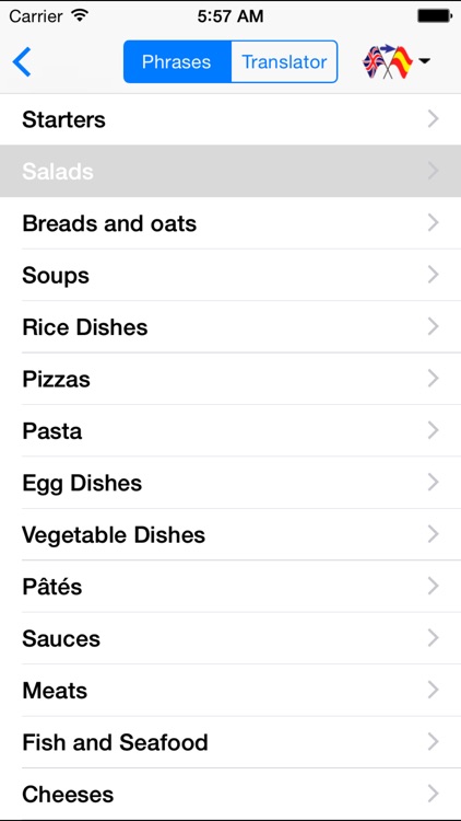 Spanish-English Restaurant Translator (Offline)