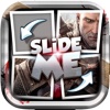 Slide Me Puzzle : The Witcher Picture Characters Quiz Free Games
