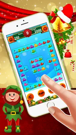 Game screenshot Funny colorful fish celerity : - A match 3 puzzles for Christmas season hack