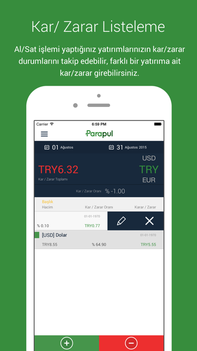 How to cancel & delete Parapul - Döviz / Altın / Borsa Yatırım Takip from iphone & ipad 3