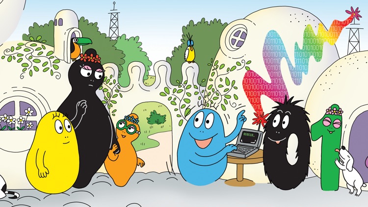 Barbapapa and the computers