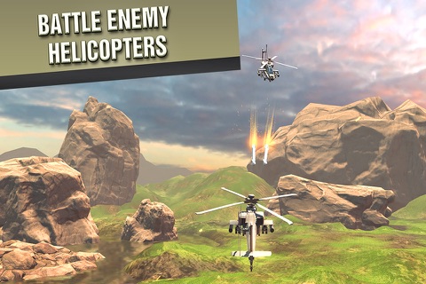 VR Battle Helicopters for Google Cardboard screenshot 2