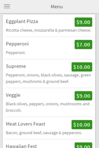 Brooklyn's Pizzeria Ordering screenshot 3