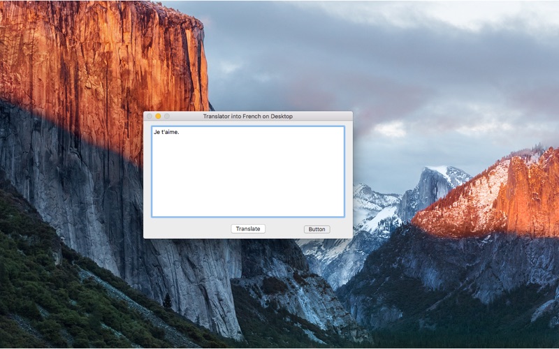 Translator into French on Desktop thumbnail 1